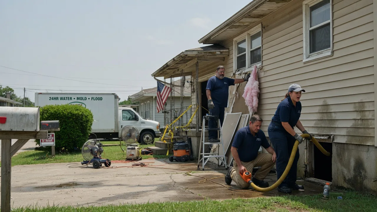 Water Damage Repair in Tigrett, TN near me